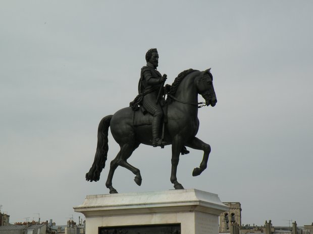  statue équestre d'Henri IV (le Vert galant)
